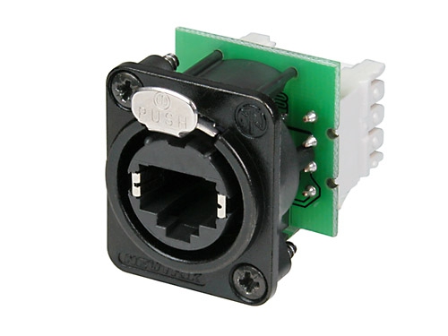 Neutrik NE8FDV-Y110 RJ45 panel socket