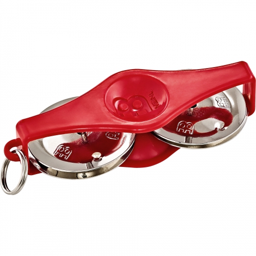 Meinl Key Ring Tambourine Red