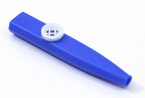 Plastic kazoo, blue