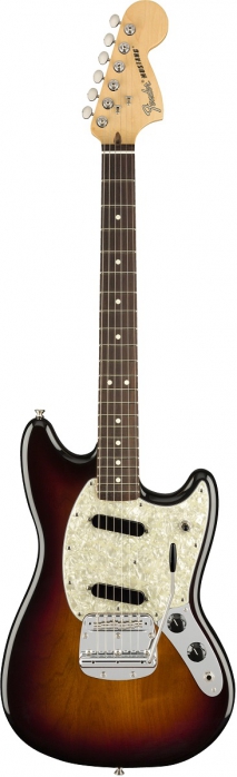 Fender American Performer Mustang 3-Color Sunburst electric guitar