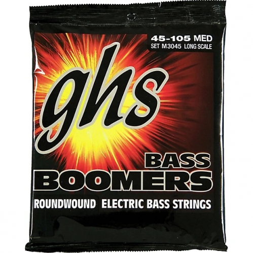 GHS Bass Boomers bass guitar strings 045-105, medium