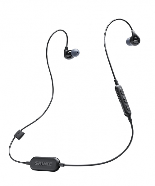 Shure SE112-K-BT1 wireless earphones, black