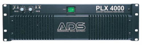 ADS PLX-4000 power amplifier 2x1250W/4