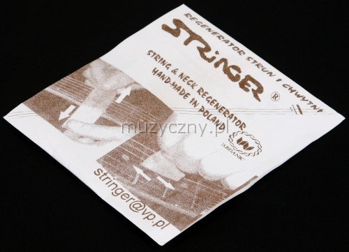 Stringer (brown) strings cleaning strap