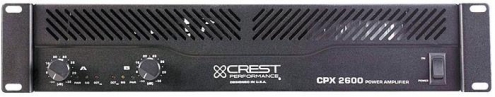 CrestAudio CPX2600 power amplifier