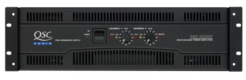 QSC RMX 1850HD power amplifier 2x600/4