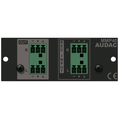 Audac MMP40 media player & recorder module for XMP44