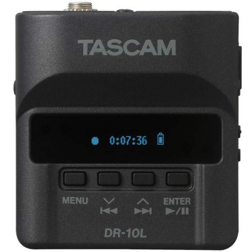 Tascam DR 10L body-pack digital recorder with lavalier microphone