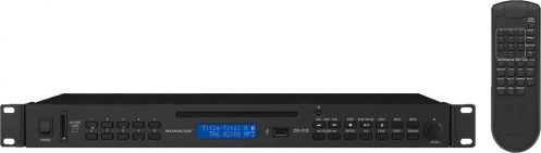 Monacor CD-113 CD/MP3 player with pitch function