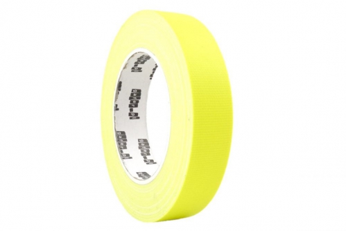 Gafer fluorescent adhesive tape 12mm x 25m, yellow