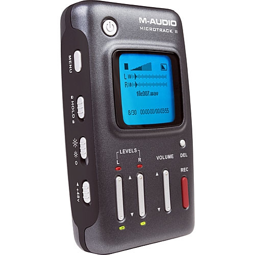 M-Audio Microtrack 2496 II recorder MP3,WAV CF