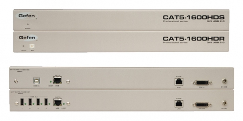 Gefen EXT CAT5 1600HD extender DVI i USB 2.0