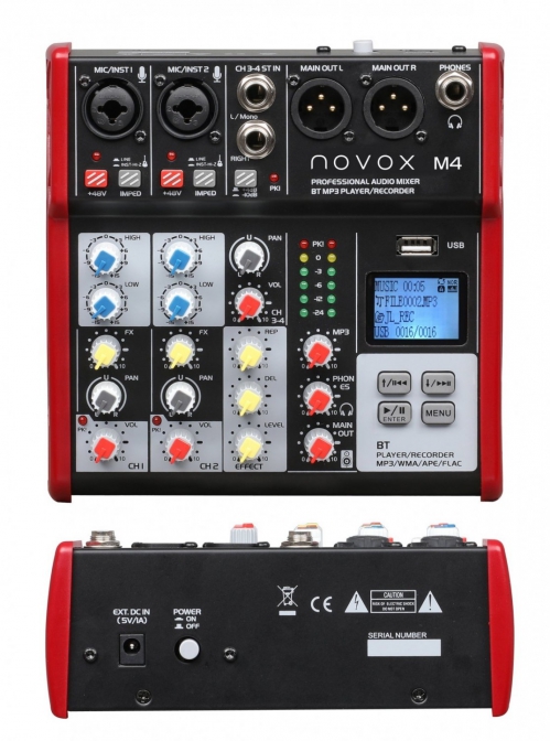 Novox M4 MkII analog mixer