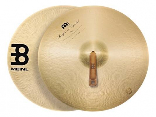 Meinl Cymbals SY-20M cymbal 20″ orch. pair meinl symphonic, medium traditional finish