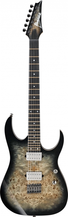 Ibanez RG1121PB-CKB Charcoal Black Burst Premium electric guitar