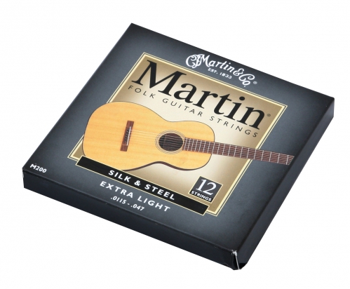 Martin M200 acoustic guitar strings 12-str. 11.5-47