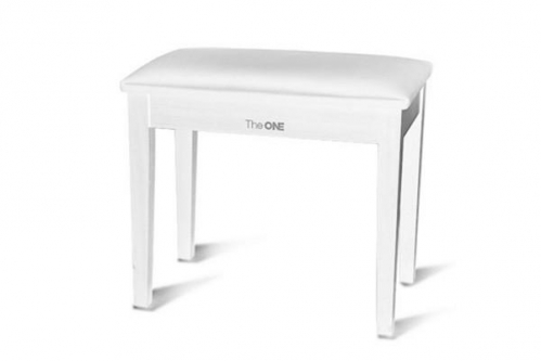 THE ONE T1AB piano bench, white