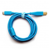 DJ TECHTOOLS Chroma Cable kabel USB-C (niebieski)