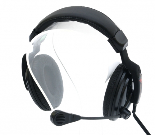 Monacor BH-006 headphones with microphone, 3,5mm jack