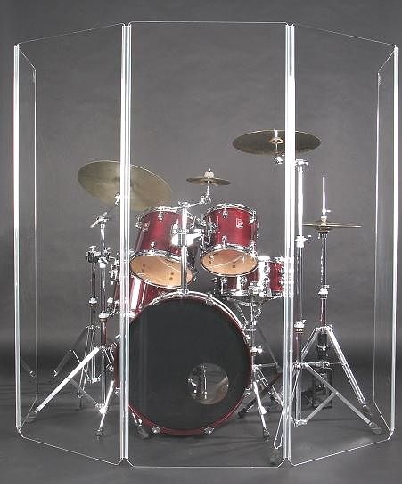 AcousticSolution S6 acoustic screen for drums