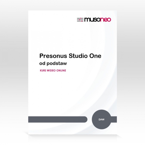 Musoneo Presonus Studio One od podstaw Musoneo Presonus Studio One od podstaw