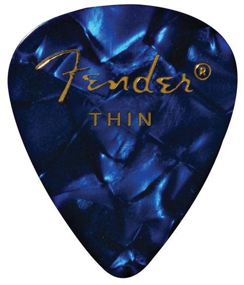 Fender Blue Moto, 351 Shape, Thin (12) guitar pick