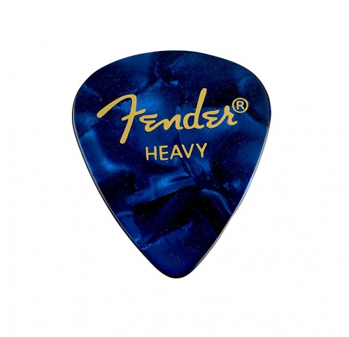 Fender Blue Moto, 351 Shape, Heavy (12) guitar pick