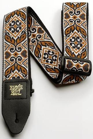Ernie Ball Tribal Brown guitar strap
