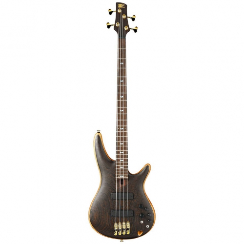 Ibanez SR5000-OL e-bass soundgear 4-str. buckeye burl incl. case