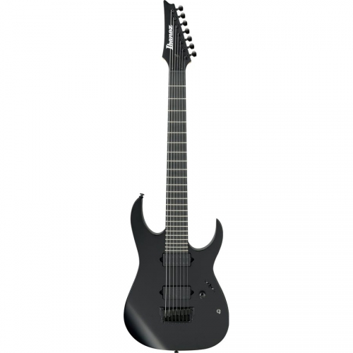 Ibanez Iron Label RGIX7-BKF Black Flat 7-string electric guitar