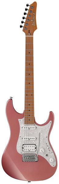 Ibanez AZ2204-HRM e-guitar az 6-str. hazy rose metallic incl. case