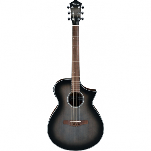 Ibanez AEWC11-TCB Transparent Charcoal Burst High Gloss electric acoustic guitar