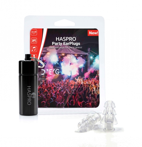 Haspro Party Universal Earplugs (pair)