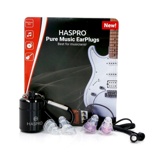 Haspro Pure Music Universal Earplugs, purple (pair)