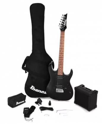 Ibanez IJRX20-BKN Jumpstart Starter Set Black (guitar + amplifier + cover + picks + tuner + strap)
