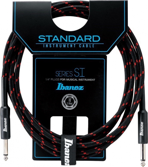 Ibanez SI20-BW jack-jack guitar cable, 6,1m