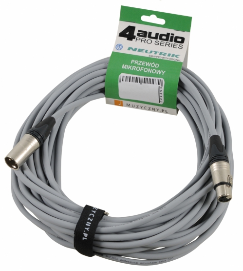 4Audio MIC PRO 20m XLR-F -XLR-M
