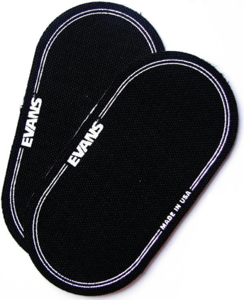 Evans EQPB1 Black Nylon Double Patch