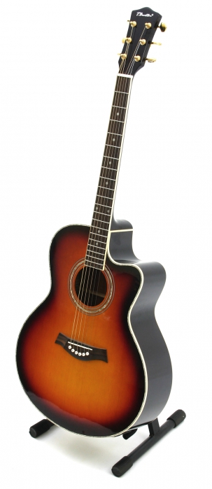 Burton J-24CE/BS acoustic electric guitar cutaway