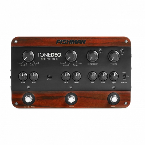 Fishman ToneDEQ analog preamplifier for acoustic instruments