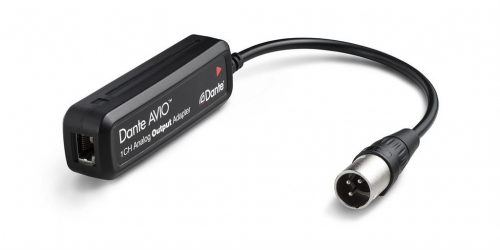 Monacor ADP-DAI-0X1 Dante analogue output adapter (1-channel)