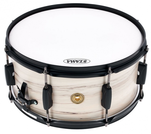 Tama WP1465BK-WBW 14x6,5″ White Birch Wrap Wood Series snare drum Tama WP1465BK-WBW 14x6,5″ White Birch Wrap Wood Series snare drum