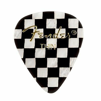 Fender Checker, 351 Shape, Thin (12) guitar pick