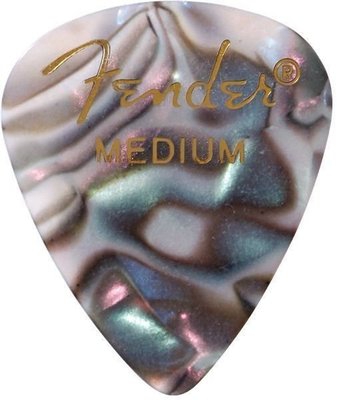 Fender Abalone, 351 Shape, Medium (12) guitar pick