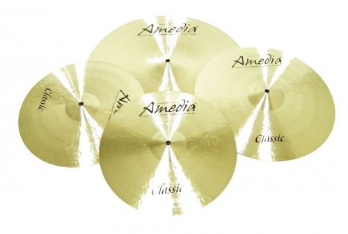 Amedia Classic Cymbal Set HH14, Cr16, R20 + Spl8