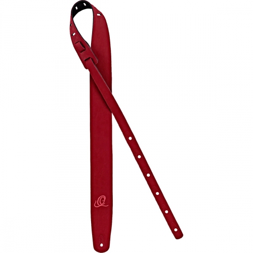 Ortega OSVG-RD Vegan guitar strap Red
