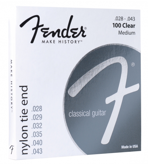 Fender 100 classical guitar strings 28-43