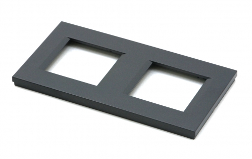 TEM 43 24293 decorative frame module 2x2M NB black