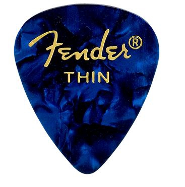 Fender Blue Moto, 351 Shape, Thin (144) guitar pick