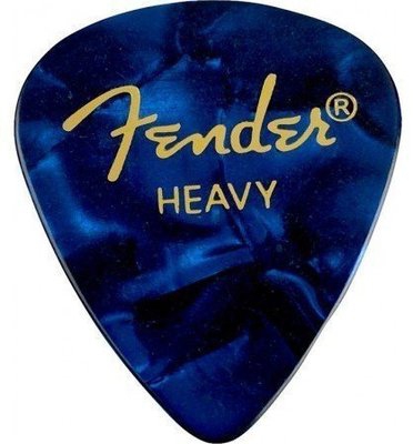 Fender Blue Moto, 351 Shape, Heavy (144) guitar pick